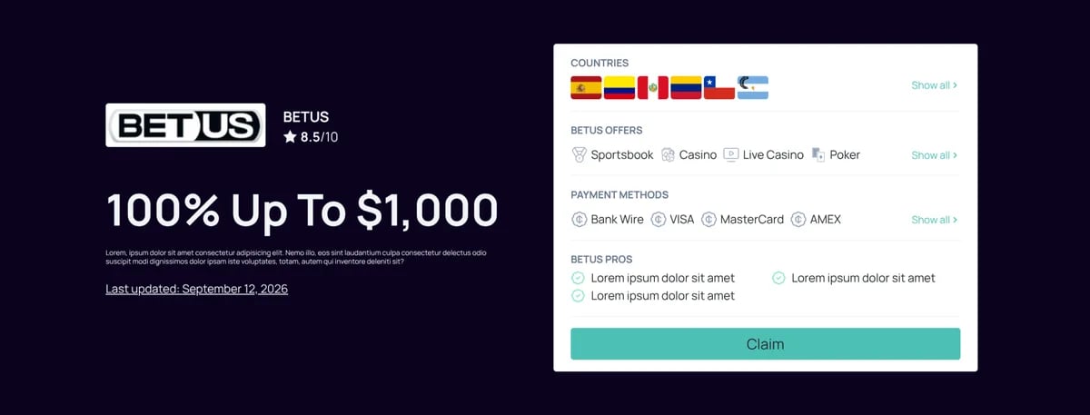 Akurai - Modern Sportsbook Review Websites