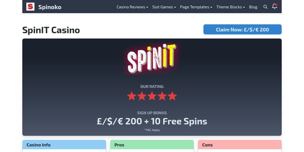 casino-default-template